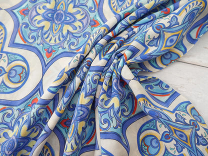 Summer Cover-Up Kit - Greek Plaza Viscose Lawn-Sewing Kit-Flying Bobbins Haberdashery