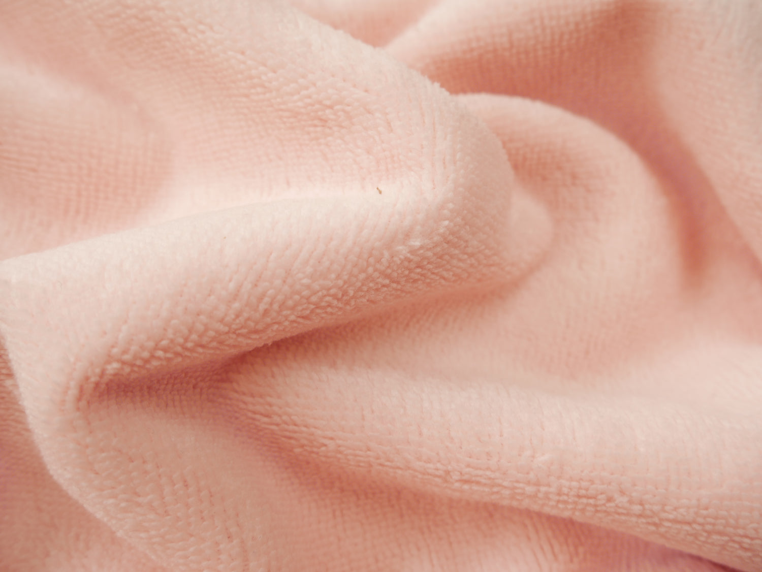 Bamboo Towelling in Pink, £15.50 p/m-Cotton-Flying Bobbins Haberdashery