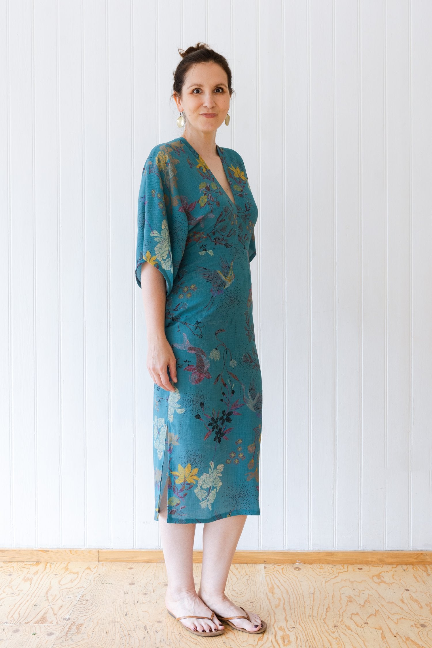 The Summer in New York Dress by Season of East-Pattern-Flying Bobbins Haberdashery