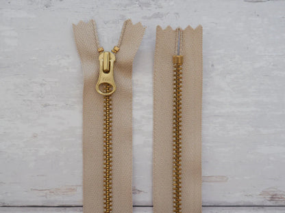 YKK 35cm Metal Zip, Various Colours-Zip-Flying Bobbins Haberdashery