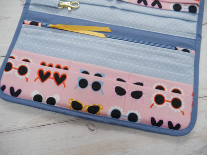 Travel Wallet PDF Pattern by Flying Bobbins-Sewing Kit-Flying Bobbins Haberdashery