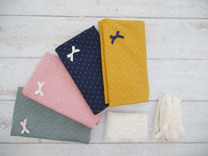 Iris Knickers Fabric Pack - Pin Spots-Sewing Kit-Flying Bobbins Haberdashery