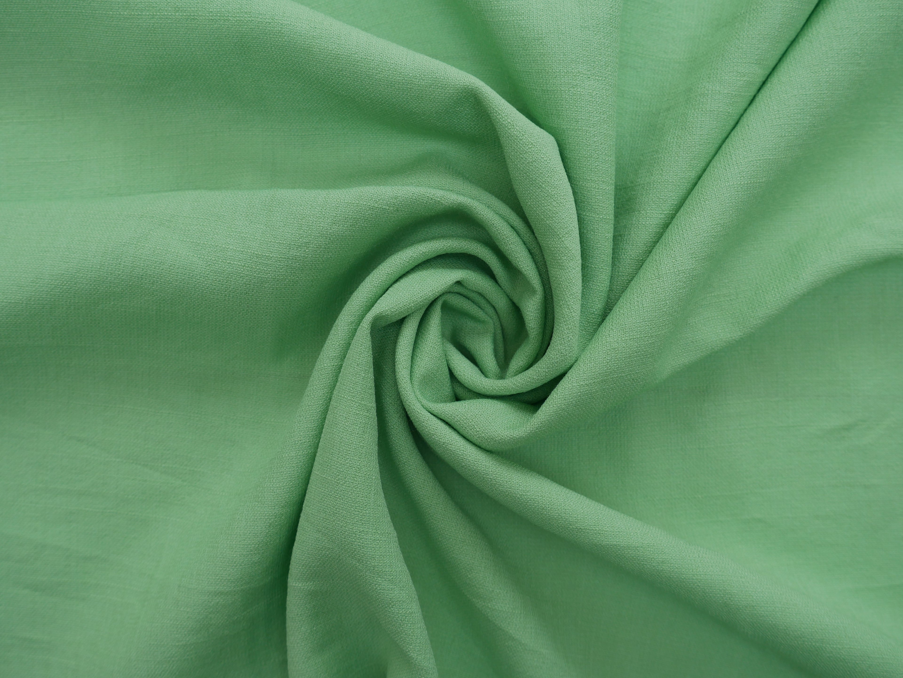 Slub Rayon in Lime £10.00 p/m-Viscose-Flying Bobbins Haberdashery