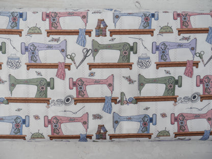 Seamstress Studio Sewing Table Cotton by The Craft Cotton Company, £8.00 p/m-Cotton-Flying Bobbins Haberdashery