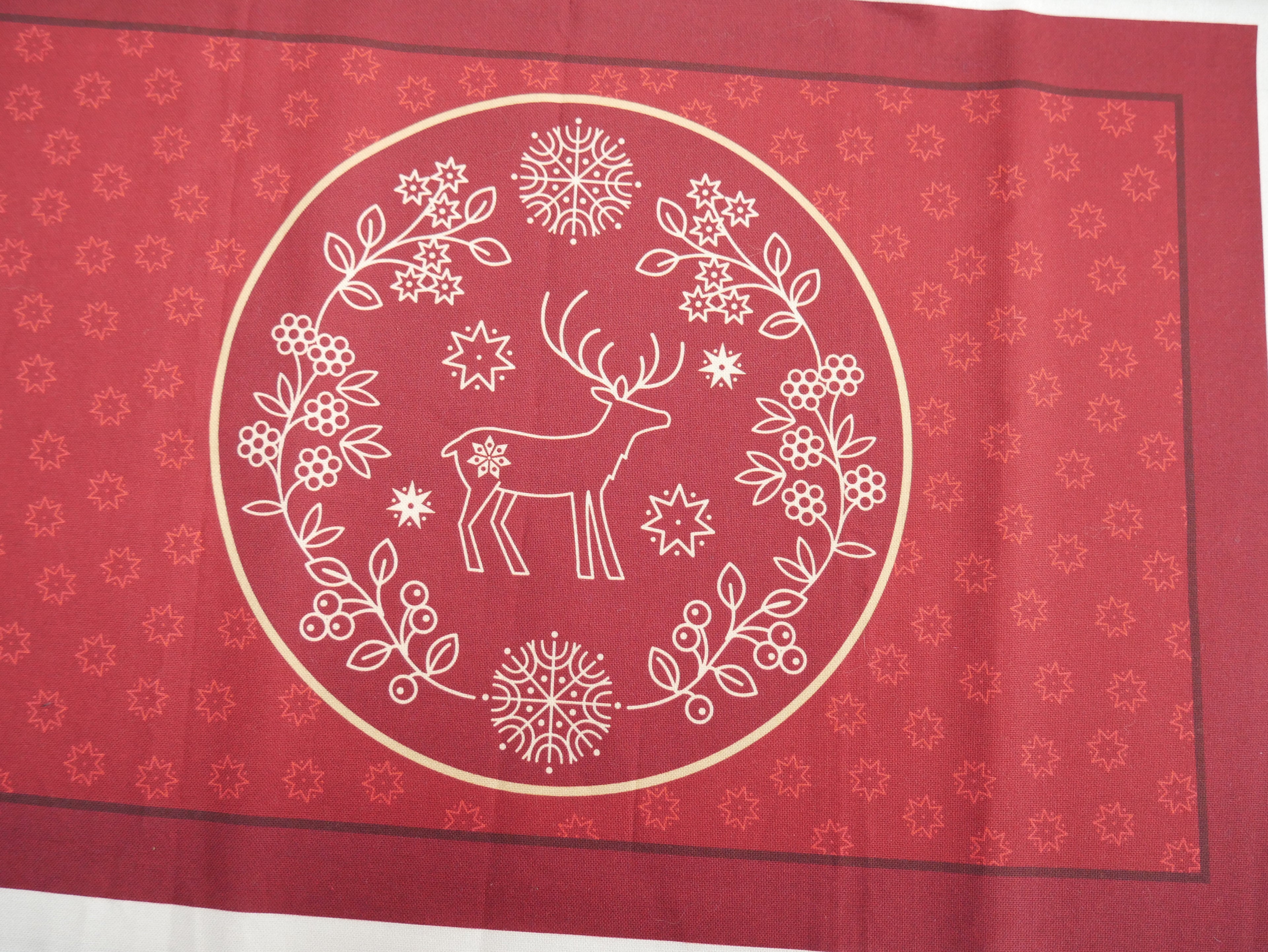 Festive Placemat Kit - Saariselka-Sewing Kit-Flying Bobbins Haberdashery