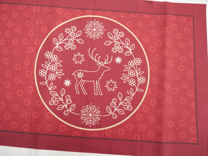 Festive Placemat Kit - Saariselka-Sewing Kit-Flying Bobbins Haberdashery