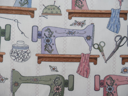 Seamstress Studio Sewing Table Cotton by The Craft Cotton Company, £8.00 p/m-Cotton-Flying Bobbins Haberdashery