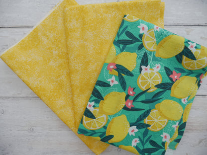 Espadrilles Kit - Lemons-Flying Bobbins Haberdashery