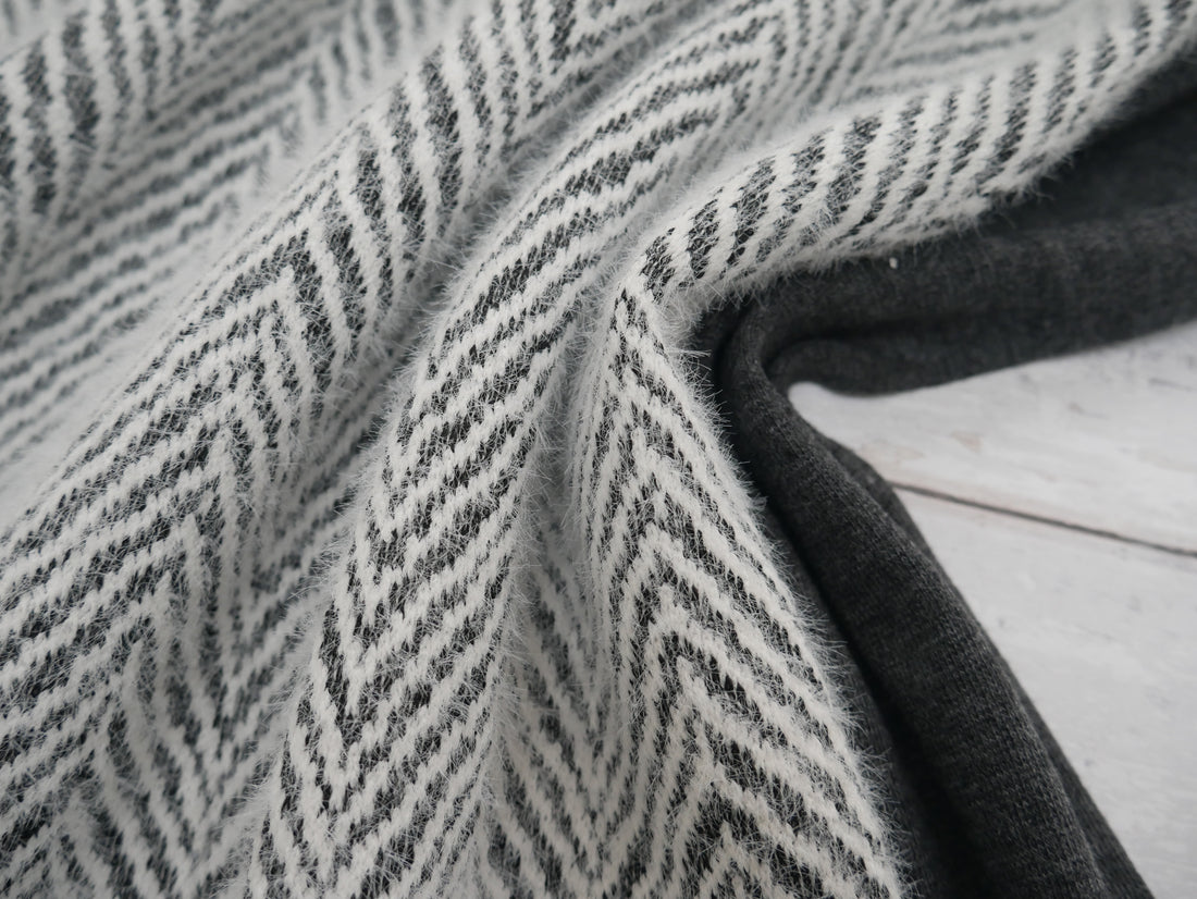 Marlo Sweater Kit - Cosy Chevron-Sweater-Flying Bobbins Haberdashery
