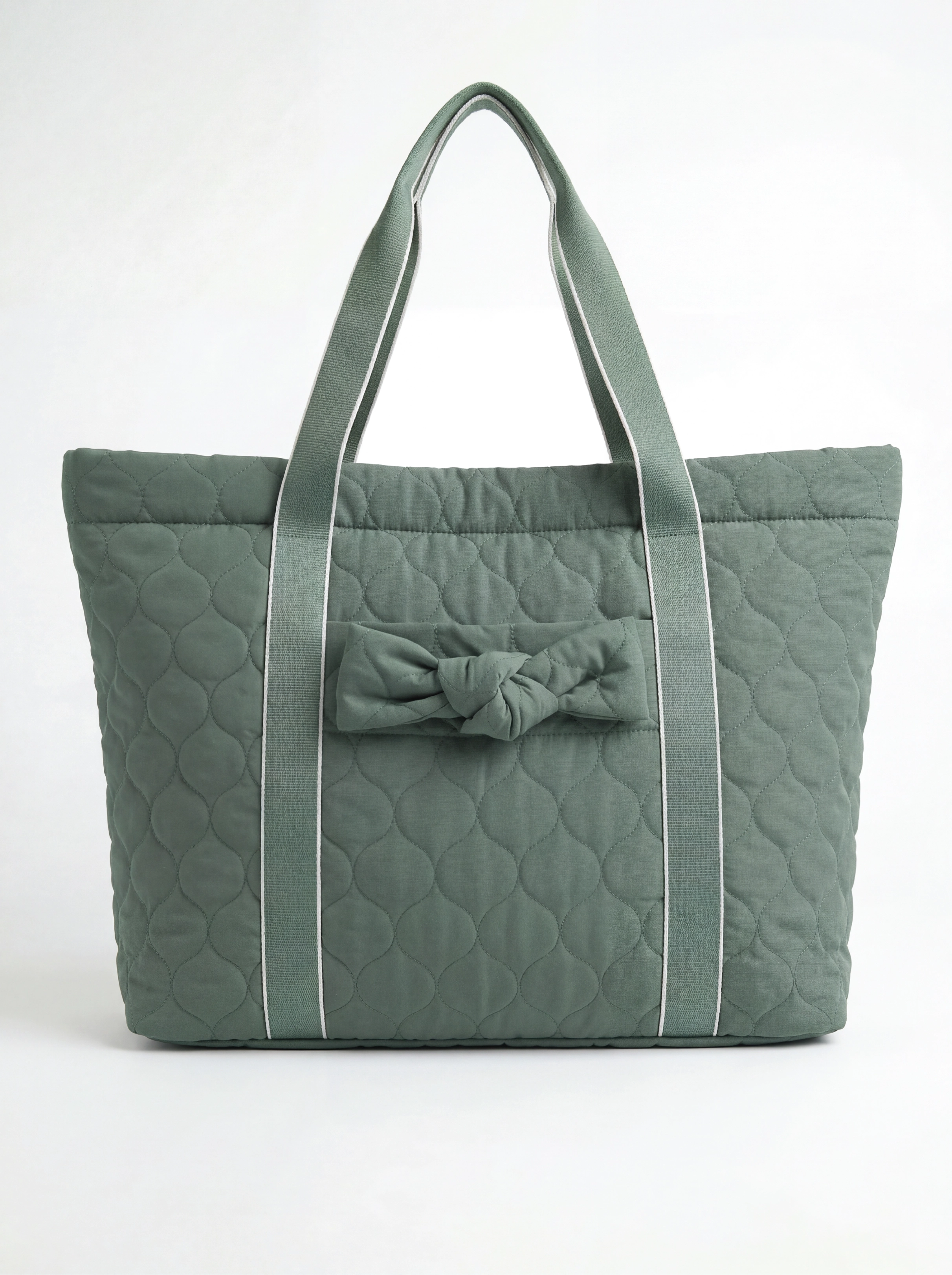 Bella Quilted Bag Kit - Quilted Edition in Sage-Sewing Kit-Flying Bobbins Haberdashery