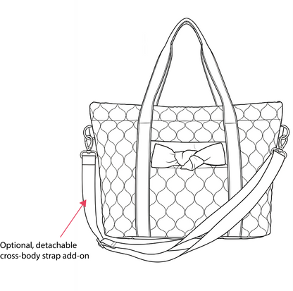 Bella Quilted Bag Kit - Hopscotch by Atelier Brunette-Sewing Kit-Flying Bobbins Haberdashery