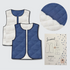 Berger Gilet Kit - Quilted Denim-Sewing Kit-Flying Bobbins Haberdashery