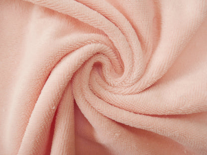 Bamboo Towelling in Pink, £15.50 p/m-Cotton-Flying Bobbins Haberdashery