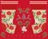 Yuletide Stocking Panel-Flying Bobbins Haberdashery