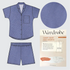 Camp Shirt Kit - Province Linen Blend in Cornflower-Sewing Kit-Flying Bobbins Haberdashery