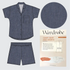 Camp Shirt Kit - Cotton Chambray in Indigo-Sewing Kit-Flying Bobbins Haberdashery