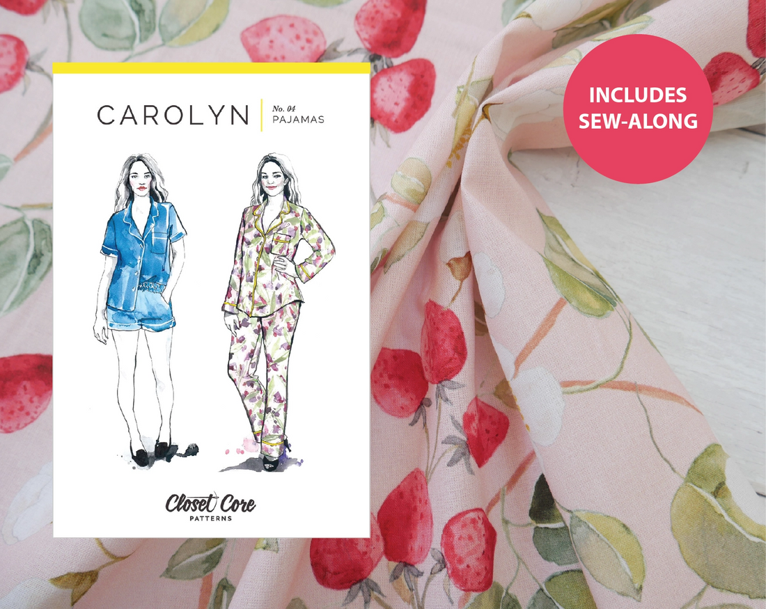 Carolyn Pyjamas Kit - Strawberry Blossom