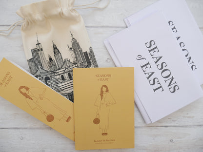 Summer in New York Dress Kit - Daisies-Dress-Flying Bobbins Haberdashery