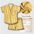 Camp Shirt Kit - Cotton Double Gauze in Sunshine-Sewing Kit-Flying Bobbins Haberdashery
