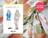 Carolyn Pyjamas Kit - Orange Blossom-Sewing Kit-Flying Bobbins Haberdashery