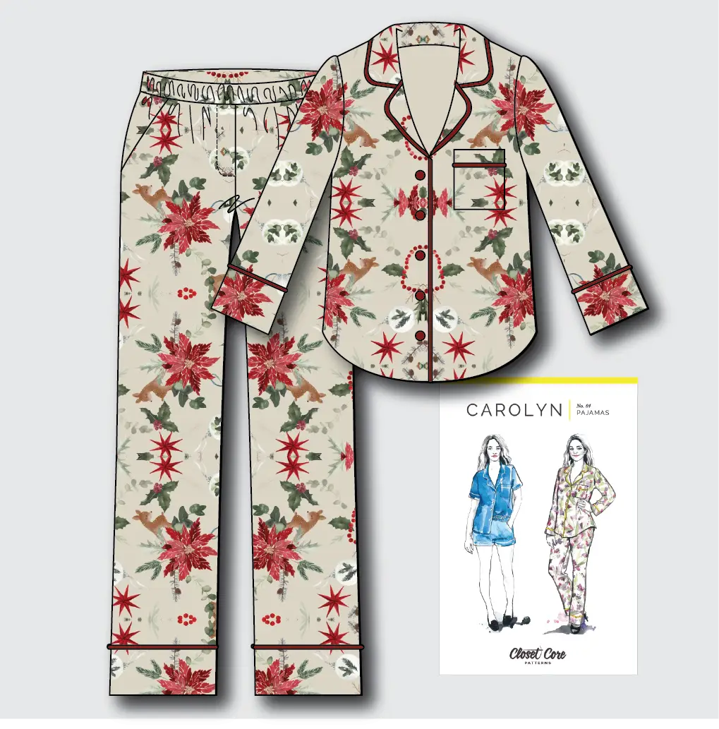Carolyn Pyjamas Kit - Winter Wishes