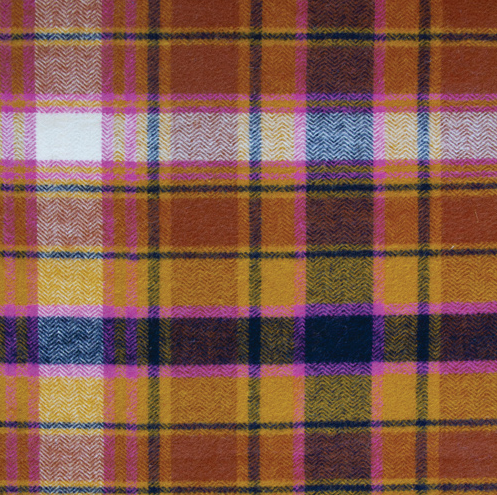 Jenna Checked Shirt Kit - Flannel Plaid in Toffee by AGF