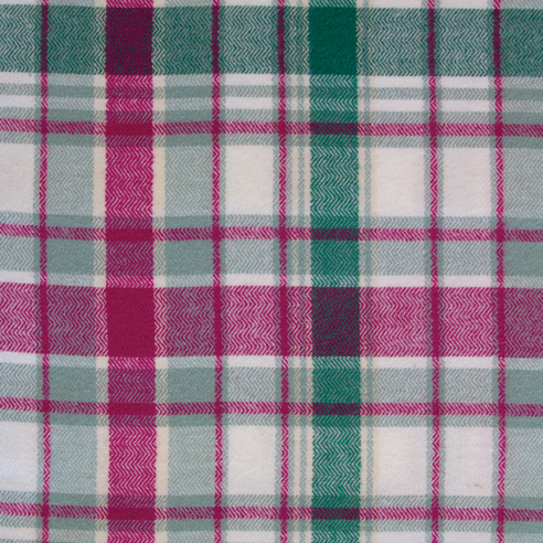 Jenna Checked Shirt Kit - Flannel Plaid in Eucalyptus by AGF