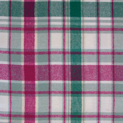 Jenna Checked Shirt Kit - Flannel Plaid in Eucalyptus by AGF