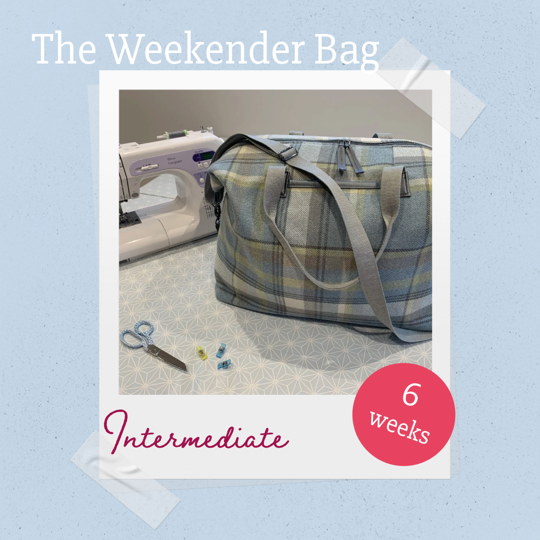 Weekender Bag Sewing Course-Classes-Flying Bobbins Haberdashery