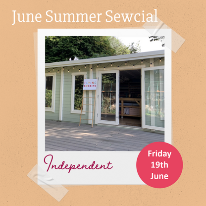 The June Summer Sewcial-Classes-Flying Bobbins Haberdashery