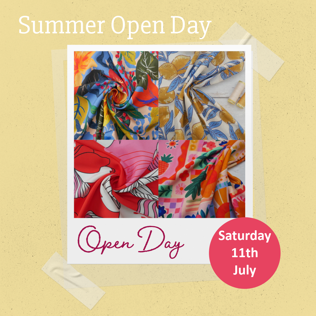 The Flying Bobbins Summer Open Day-Classes-Flying Bobbins Haberdashery