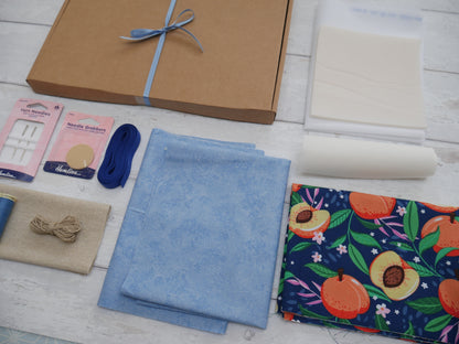 Espadrilles Kit - Peaches-Flying Bobbins Haberdashery