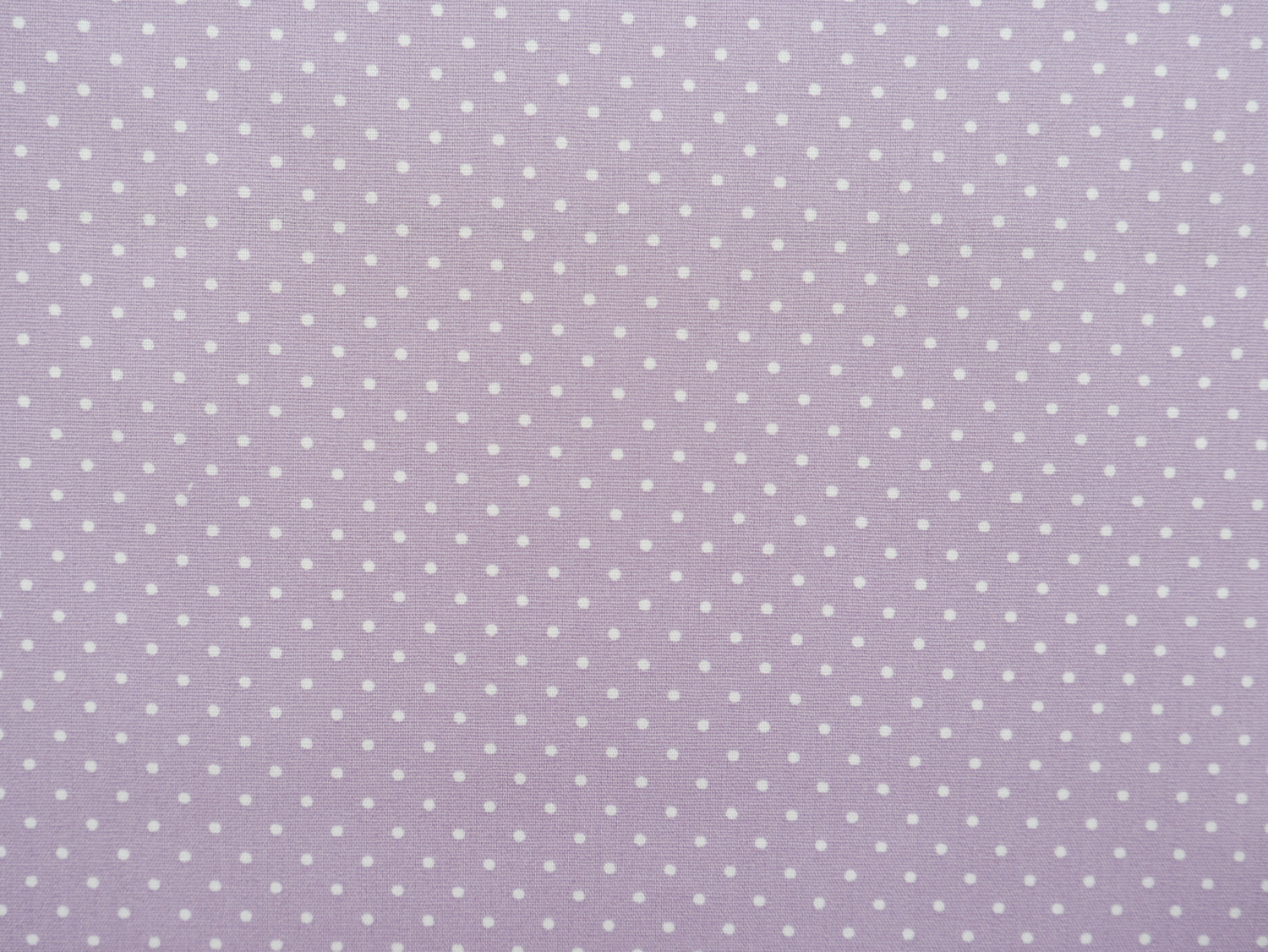 Pin-Spot Printed Cotton, Lilac £8.50 p/m-Fabric-Flying Bobbins Haberdashery