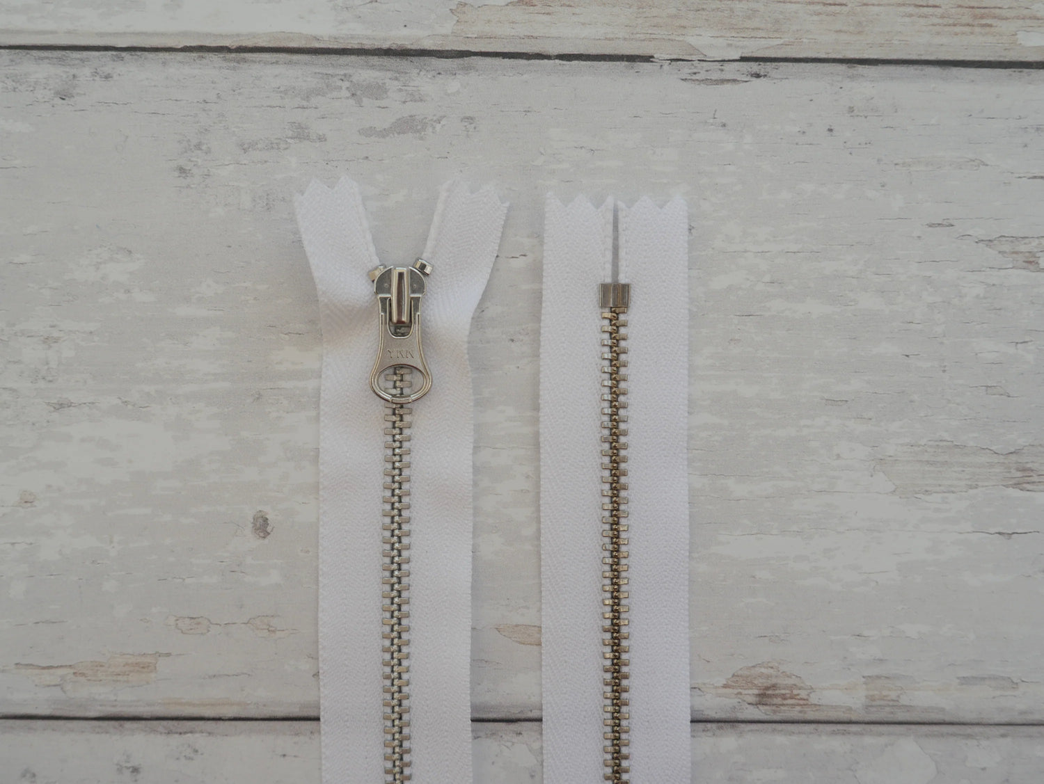 YKK 25cm Metal Zip, Various Colours-Zip-Flying Bobbins Haberdashery