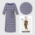Estelle Dress Kit - Lavender Blue Blossom-Sewing Kit-Flying Bobbins Haberdashery