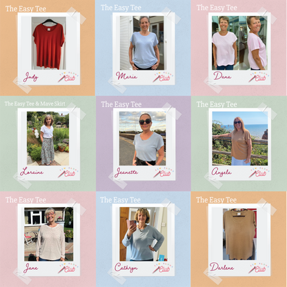 Easy T-Shirt Kit - Angora Touch in Rose-Sewing Kit-Flying Bobbins Haberdashery