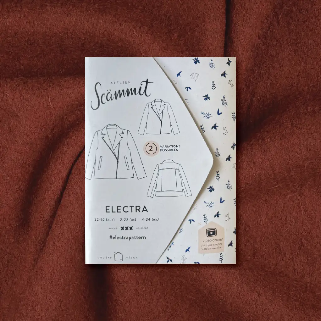 Electra Biker Kit - Chestnut-Sewing Kit-Flying Bobbins Haberdashery