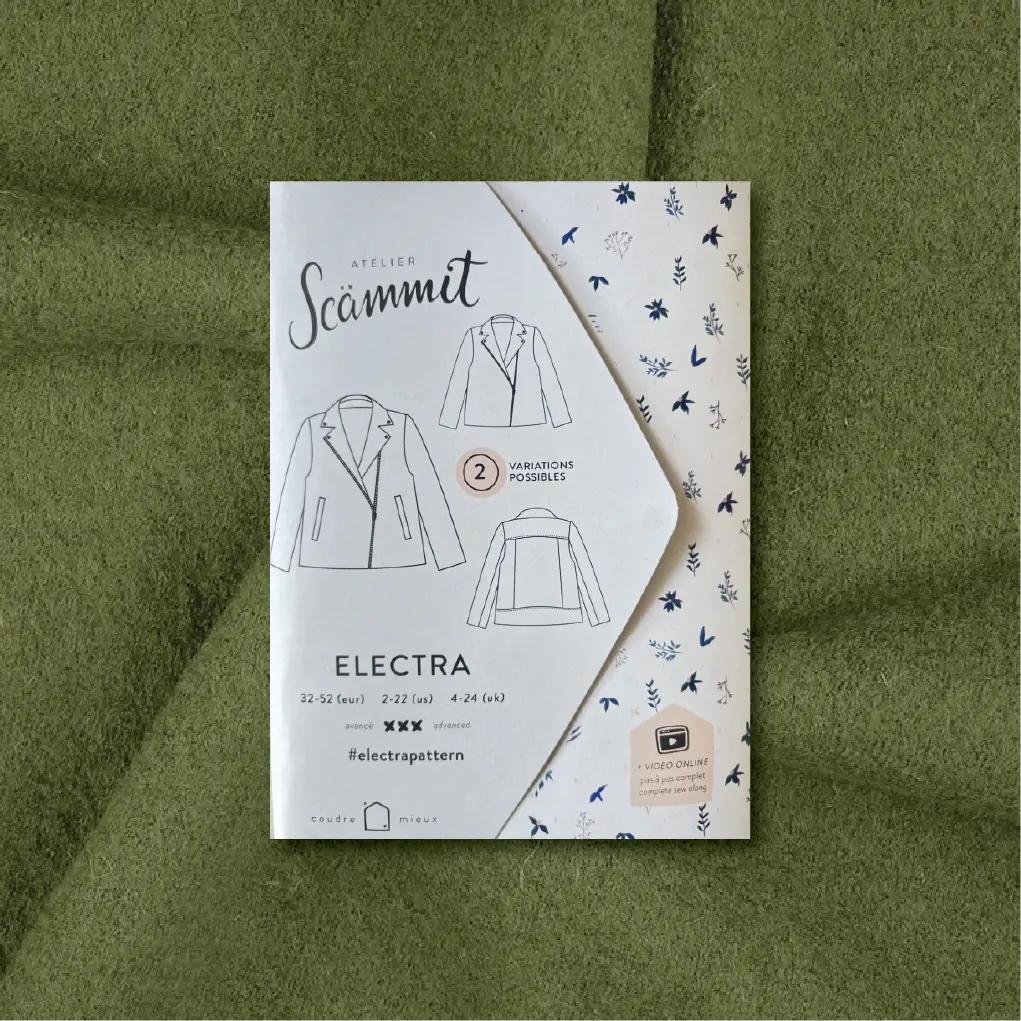 Electra Biker Kit - Olive-Sewing Kit-Flying Bobbins Haberdashery