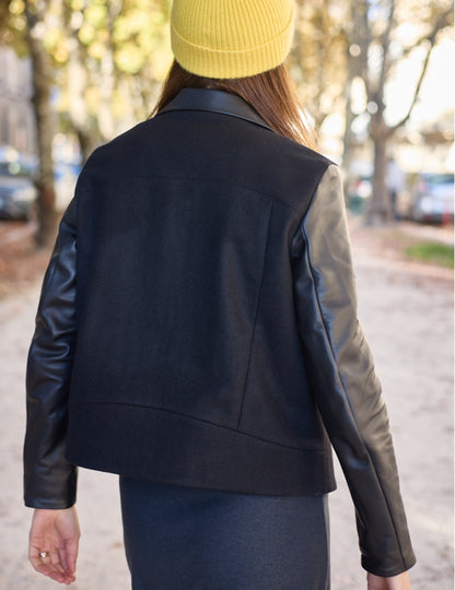 Atelier Scammit, Electra Biker Jacket-Pattern-Flying Bobbins Haberdashery