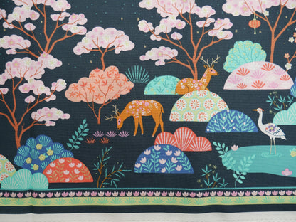 Blossom Days Border by Dashwood Studios, £14.20 pm-Cotton-Flying Bobbins Haberdashery