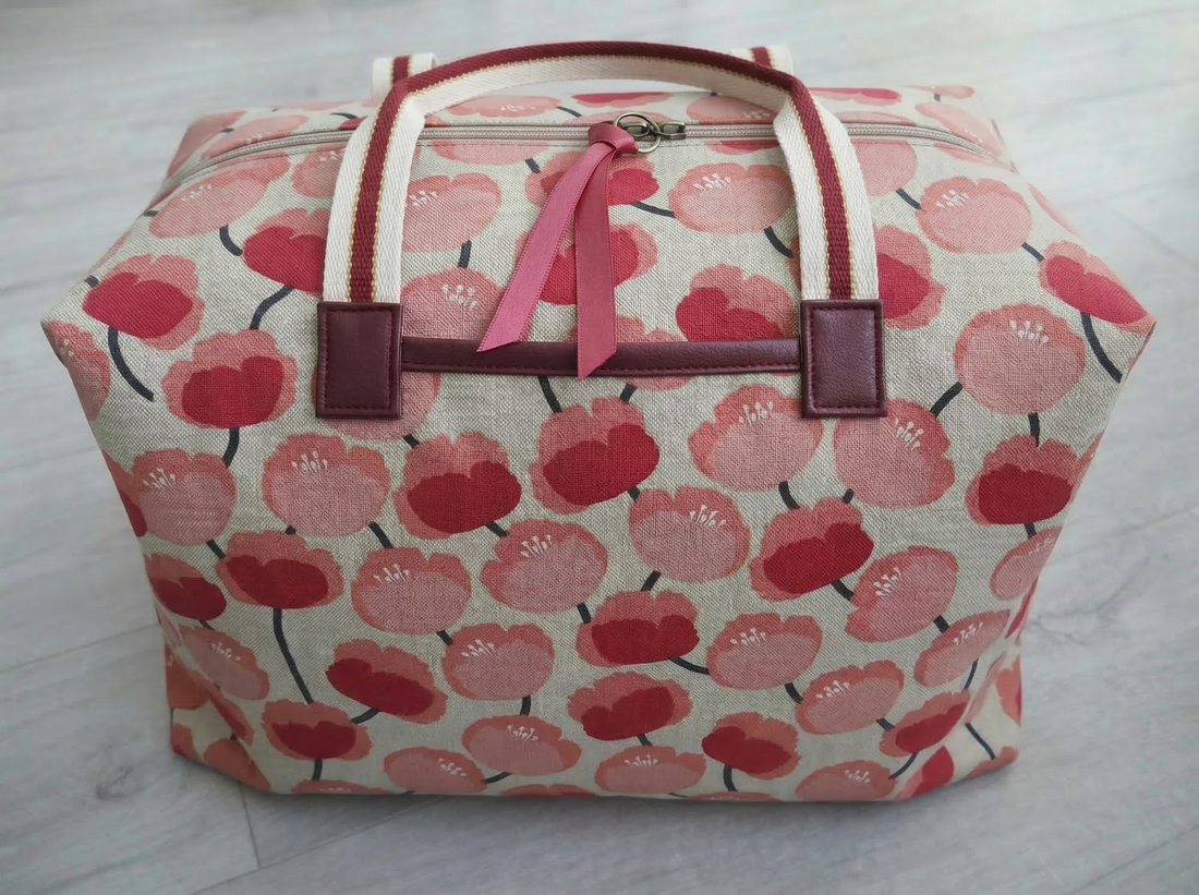 Weekender Bag Kit - Panama Peony-Sewing Kit-Flying Bobbins Haberdashery