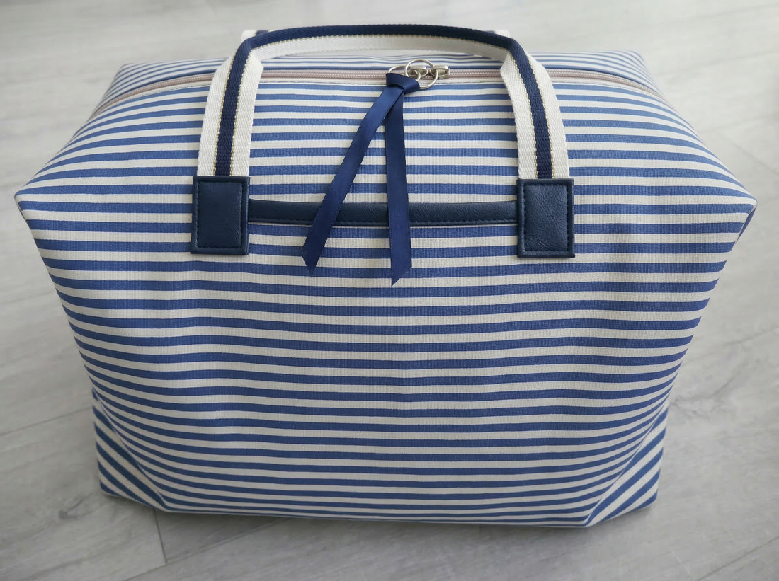 Weekender Bag Kit - Panama Stripe-Sewing Kit-Flying Bobbins Haberdashery