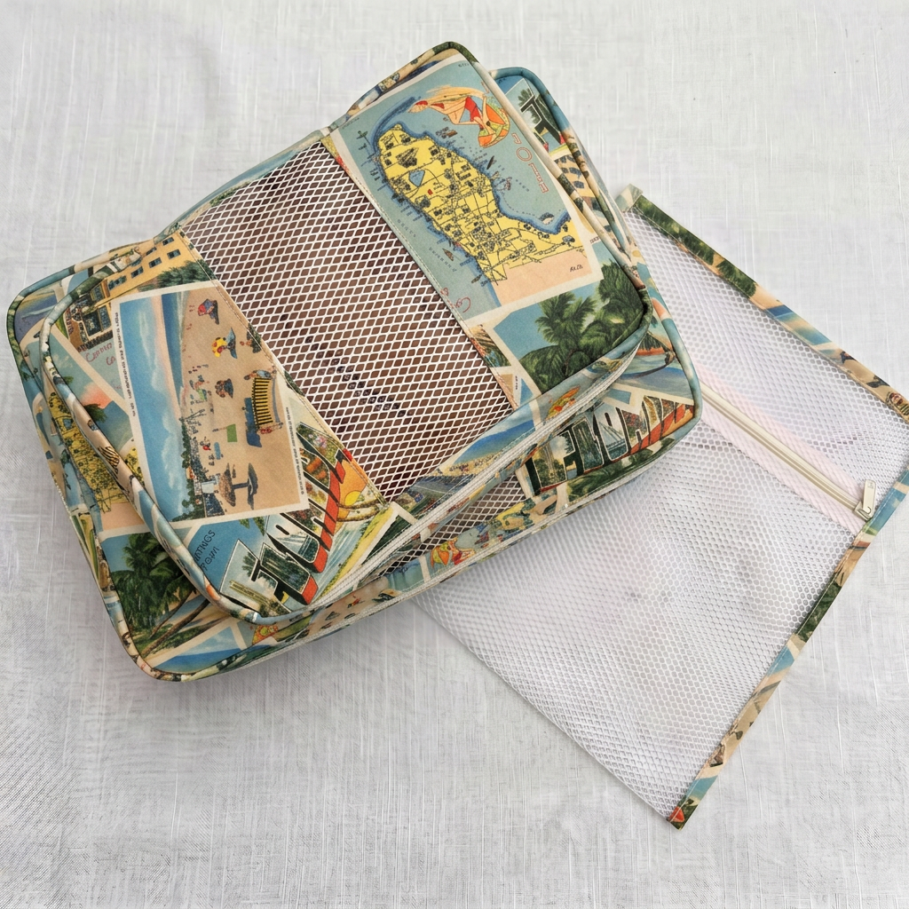 Packing Cube Kit - Wish You Were Here-Sewing Kit-Flying Bobbins Haberdashery