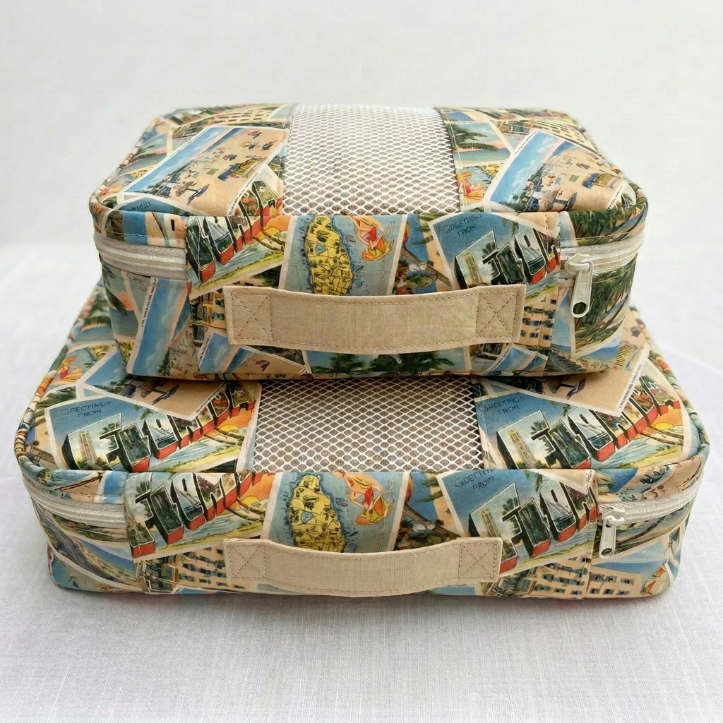 Packing Cube Kit - Wish You Were Here-Sewing Kit-Flying Bobbins Haberdashery