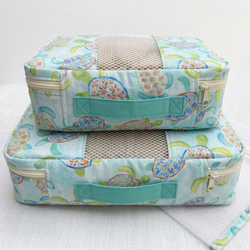 Packing Cube Kit - Turtle Bay-Sewing Kit-Flying Bobbins Haberdashery