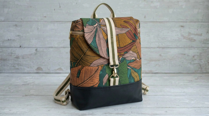 Honey Backpack Making Kit - Tropicana-Sewing Kit-Flying Bobbins Haberdashery