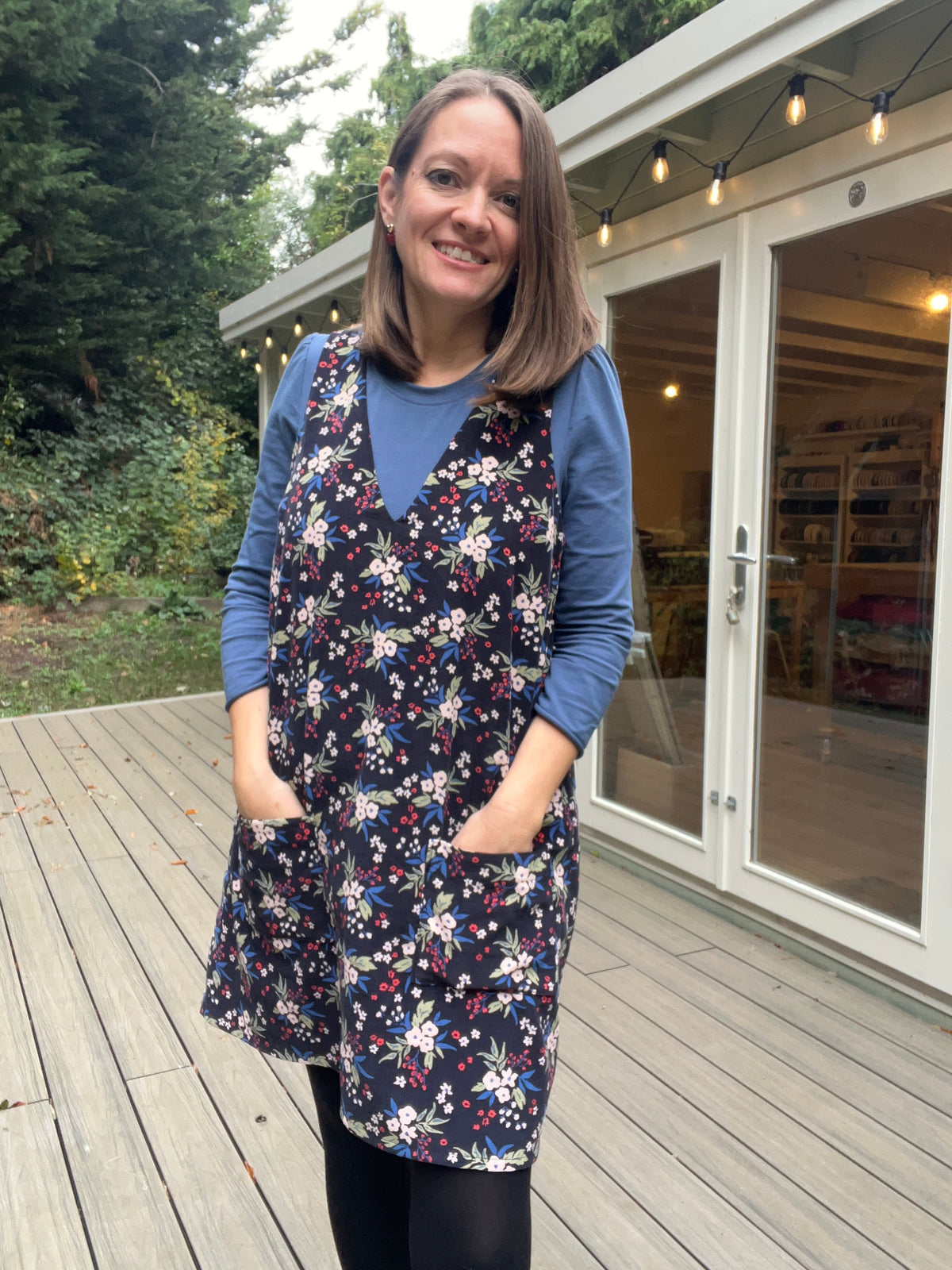 The Margo Pinafore Video Course-Video Tutorial-Flying Bobbins Haberdashery