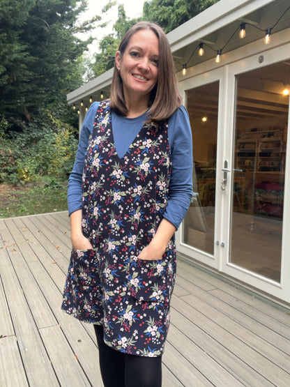 The Margo Pinafore Video Course-Video Tutorial-Flying Bobbins Haberdashery