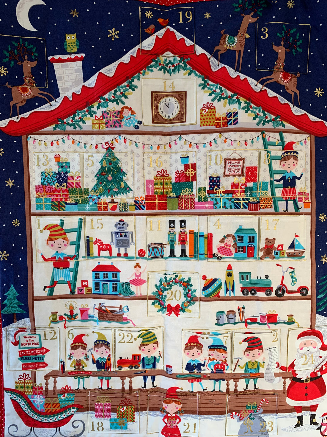 Advent Calendar Kit - Santa&