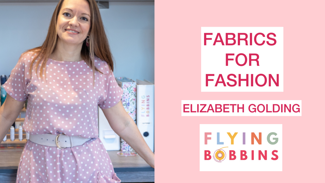 Fabric For Fashion Masterclass & Swatch Pack-Video Tutorial-Flying Bobbins Haberdashery